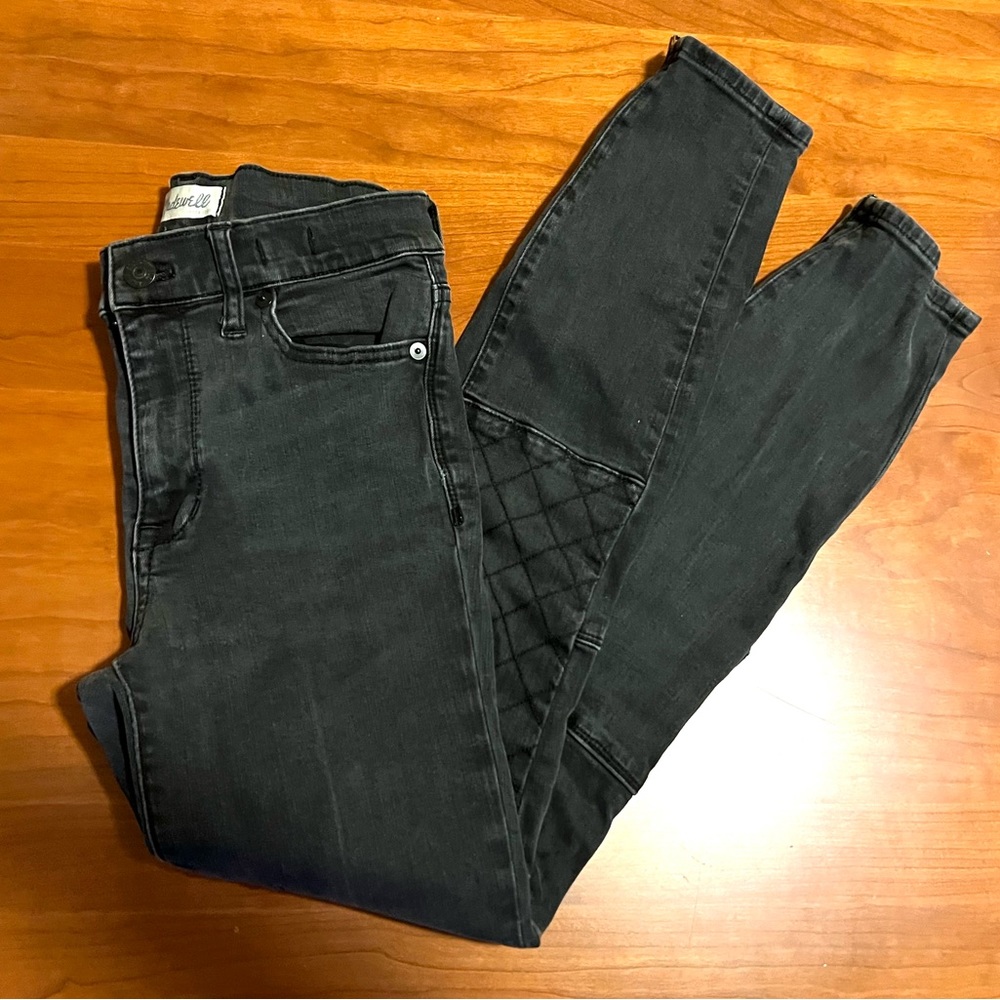 Madewell High Riser Skinny Jeans: Stitch-patch